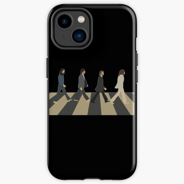 Abbey Road Silhouette Music|Perfect Gift|Beatles iPhone Tough Case RB1512 product Offical beatles Merch