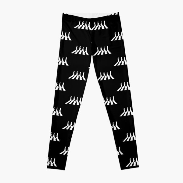 Abbey Road Minimalist White Stencil|Perfect Gift|Beatles Leggings RB1512 product Offical beatles Merch