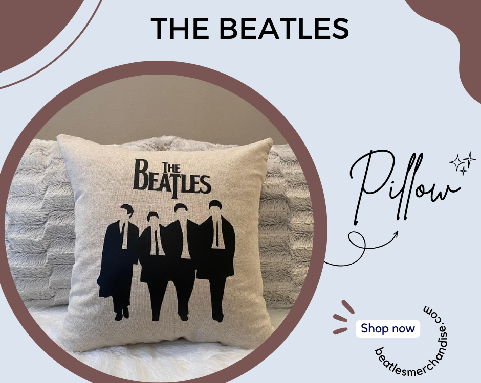 no edit beatles Pillow - Beatles Store