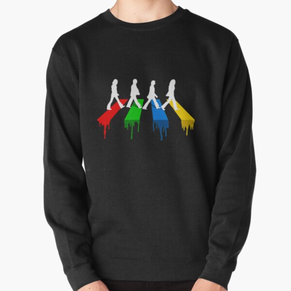 Abbey Road CMYK Street Walk|Perfect Gift|Beatles Pullover Sweatshirt RB1512 product Offical beatles Merch