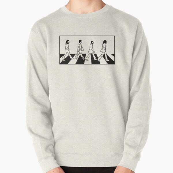The Beatles - Abbey Road (White Background) Pullover Sweatshirt RB1512 product Offical beatles Merch