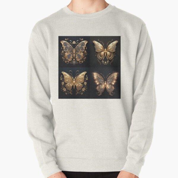 gold butterfly illustration<>,the beatles the beatles the beatles the beatles ,the beatles the beatles the beatles  Pullover Sweatshirt RB1512 product Offical beatles Merch