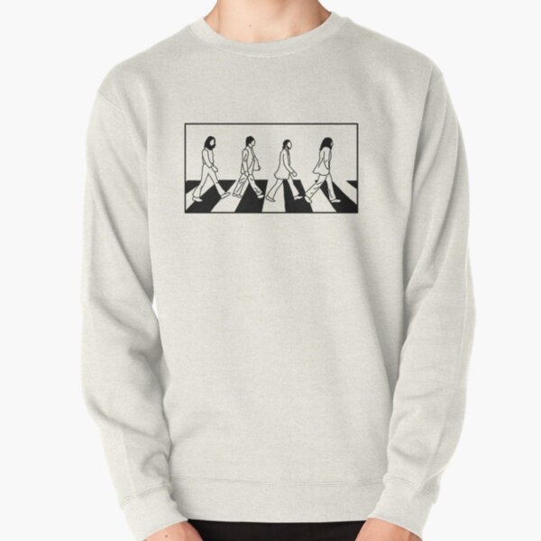 The Beatles - Abbey Road White Background Pullover Sweatshirt RB1512 product Offical beatles Merch