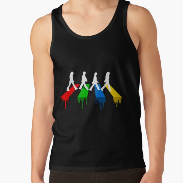 Abbey Road CMYK Street Walk|Perfect Gift|Beatles Tank Top RB1512 product Offical beatles Merch