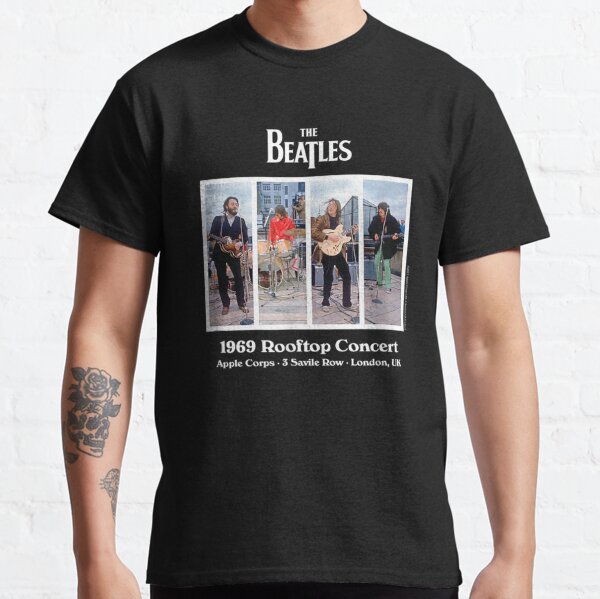 The Beatles - Rooftop Concert 1969 T-Shirt Classic T-Shirt RB1512 product Offical beatles Merch