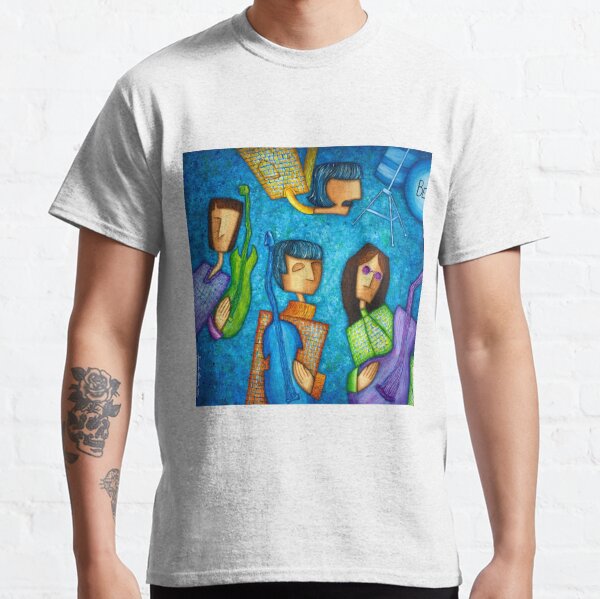The Beatles- Art By Arminda Garcia Classic T-Shirt RB1512 product Offical beatles Merch