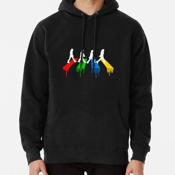 Abbey Road CMYK Street Walk|Perfect Gift|Beatles Pullover Hoodie RB1512 product Offical beatles Merch