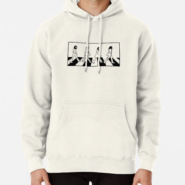 The Beatles - Abbey Road (White Background) Pullover Hoodie RB1512 product Offical beatles Merch