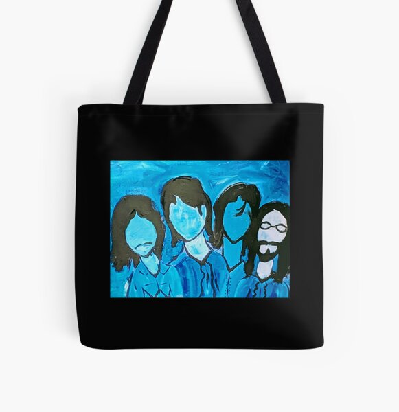The Beatles Soft Light Painting All Over Print Tote Bag RB1512 product Offical beatles Merch