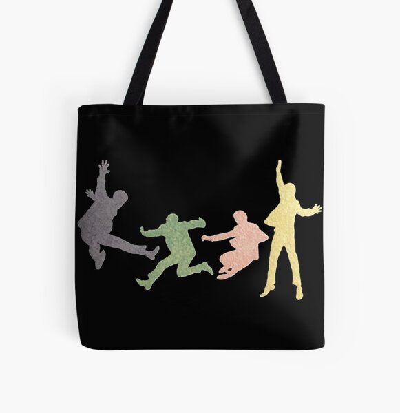 The Retro Beatles Dance Multimedia Print|Perfect Gift|Beatles All Over Print Tote Bag RB1512 product Offical beatles Merch