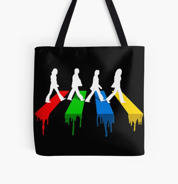Abbey Road CMYK Street Walk|Perfect Gift|Beatles All Over Print Tote Bag RB1512 product Offical beatles Merch
