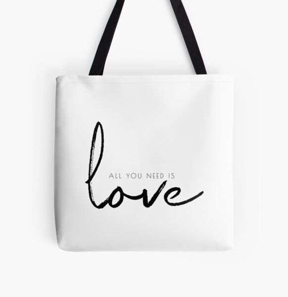 The Beatles - All You Need Is Love All Over Print Tote Bag RB1512 product Offical beatles Merch