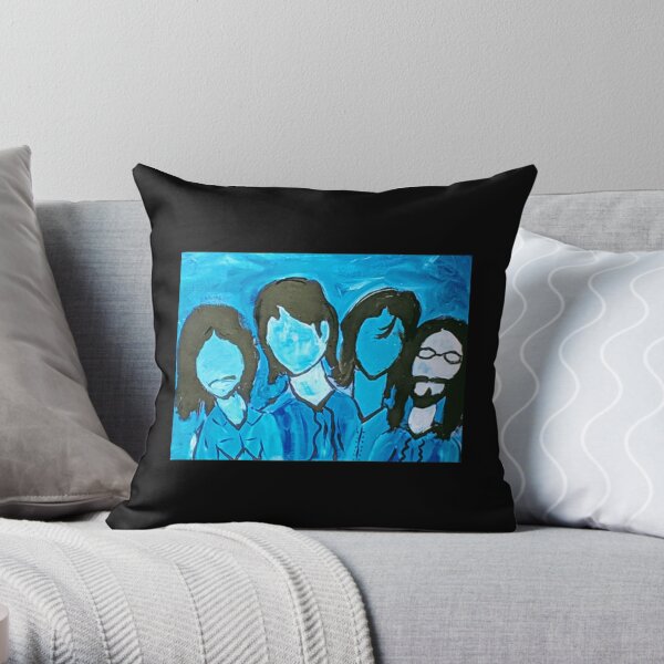 The Beatles Soft Light Painting Throw Pillow RB1512 product Offical beatles Merch