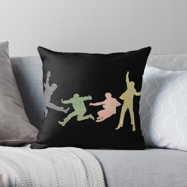 The Retro Beatles Dance Multimedia Print|Perfect Gift|Beatles Throw Pillow RB1512 product Offical beatles Merch