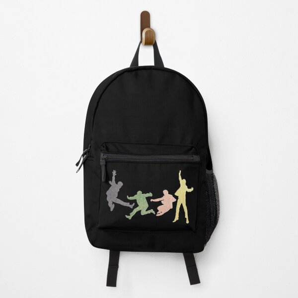 The Retro Beatles Dance Multimedia Print Backpack RB1512 product Offical beatles Merch