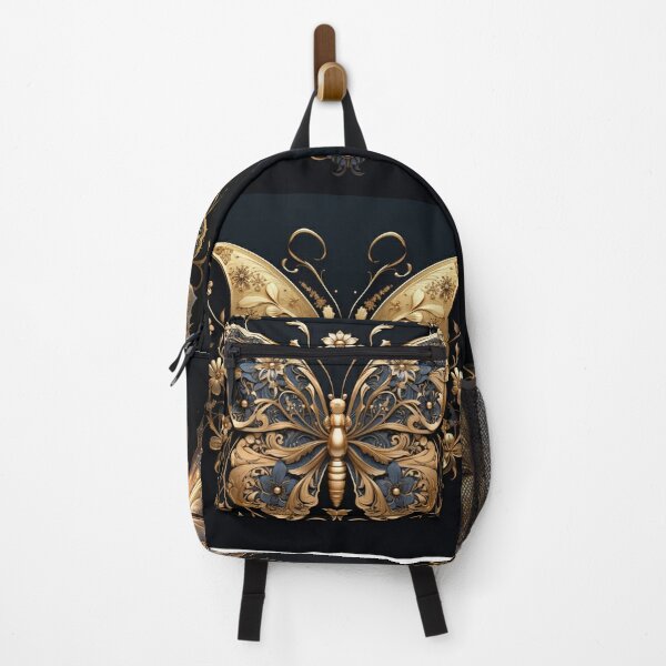 gold butterfly illustration<>,the beatles the beatles the beatles the beatles ,the beatles the beatles the beatles  Backpack RB1512 product Offical beatles Merch