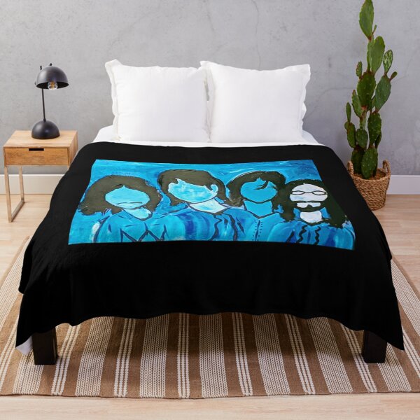 The Beatles Soft Light Painting Throw Blanket RB1512 product Offical beatles Merch