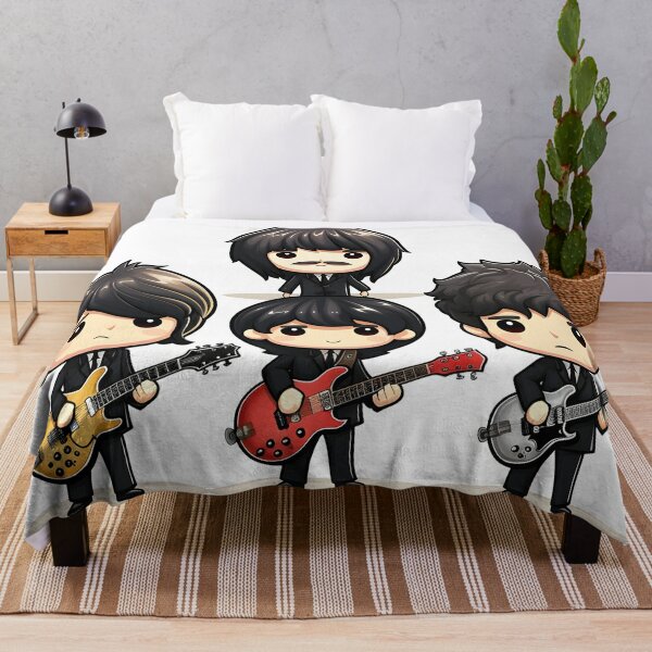 The Beatles Throw Blanket RB1512 product Offical beatles Merch