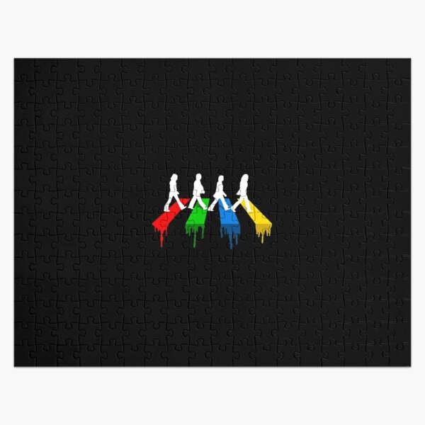 Abbey Road CMYK Street Walk|Perfect Gift|Beatles Jigsaw Puzzle RB1512 product Offical beatles Merch