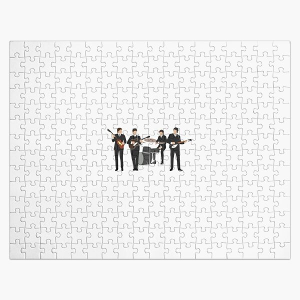 Beatle Vintage Retro Line Up|Perfect Gift|Beatles Jigsaw Puzzle RB1512 product Offical beatles Merch