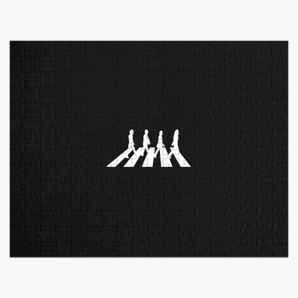 Abbey Road Minimalist White Stencil|Perfect Gift|Beatles Jigsaw Puzzle RB1512 product Offical beatles Merch