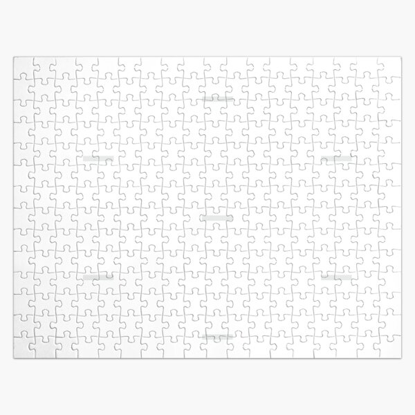 the beatles white album minimal album cover Jigsaw Puzzle RB1512 product Offical beatles Merch
