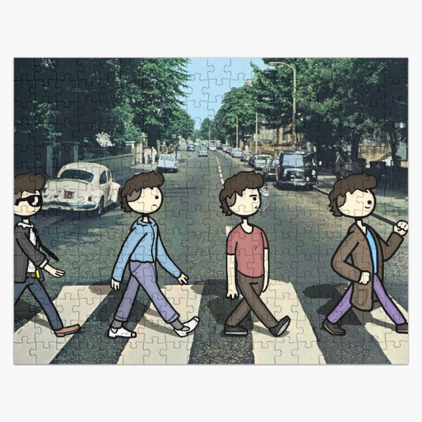 my characters in the Beatles cover Jigsaw Puzzle RB1512 product Offical beatles Merch