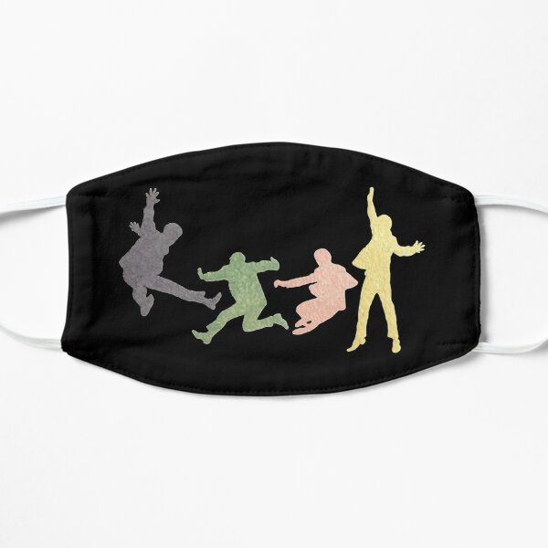 The Retro Beatles Dance Multimedia Print Flat Mask RB1512 product Offical beatles Merch