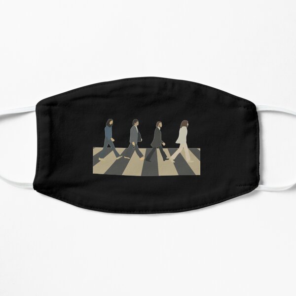 Abbey Road Silhouette Music|Perfect Gift|Beatles Flat Mask RB1512 product Offical beatles Merch